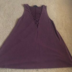 Tank Top Low Cut Dress